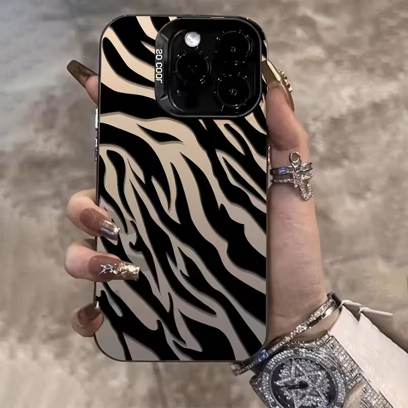 Zebra-patroon Zwarte Geavancee - Apple Iphone 15 Pro Max recensie en prijs